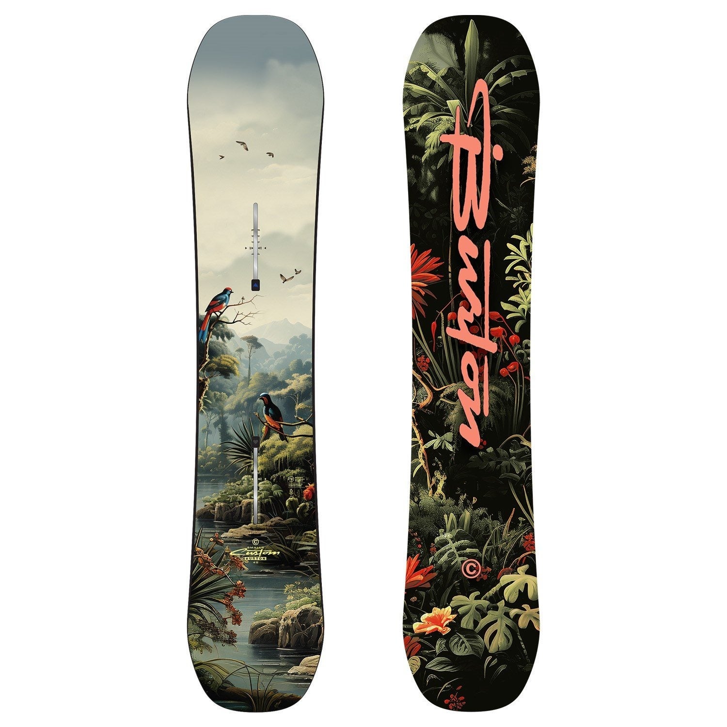 BURTON CUSTOM 135 × BURTON SMALLS Burton Kids Custom Smalls Camber Snowboard 135cm 2026 | Central