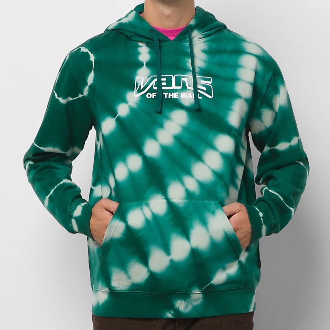 Vans off the wall tie dye hoodie store