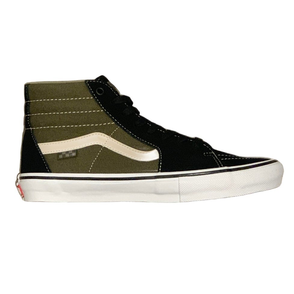 Vans sk8 hi army shop green