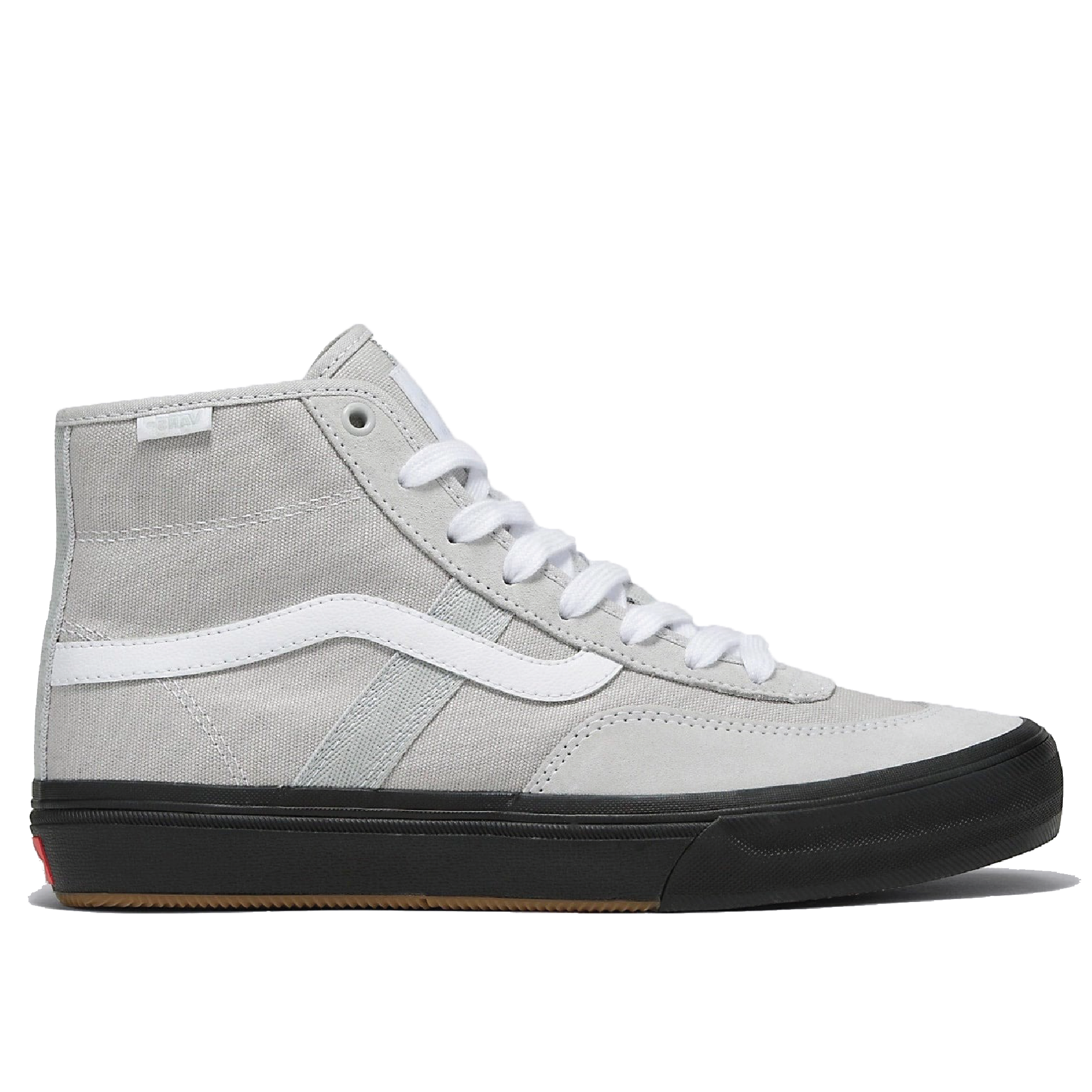 Vans Crockett High Light Grey Black Central Boardshop