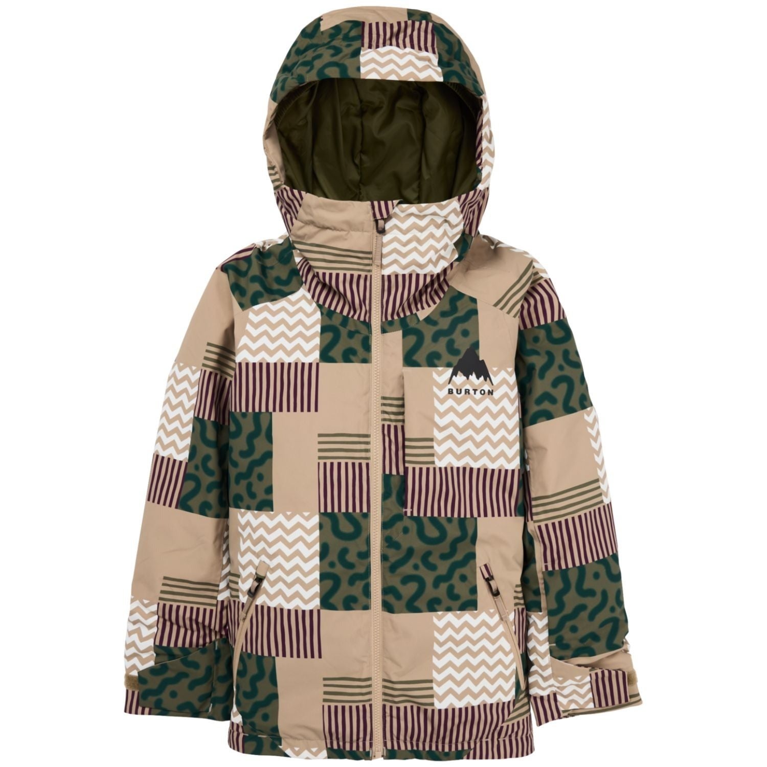 Burton patchwork jacket online